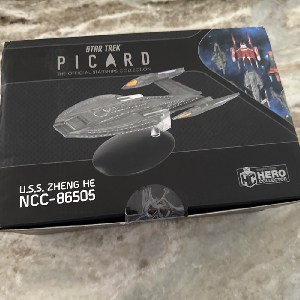 Star Trek Picard U.S.S. Zheng He Model Sealed NIB
